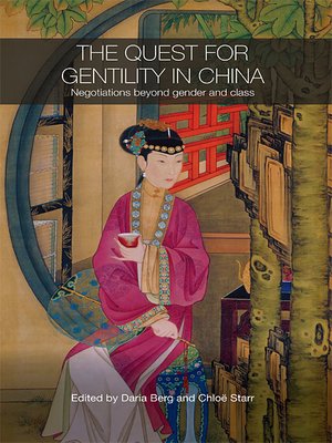 cover image of The Quest for Gentility in China